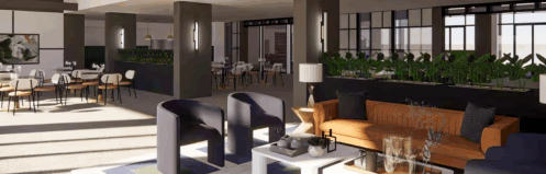 Capital View Apartments lobby