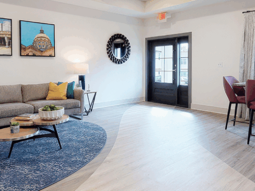 Capital View Apartments Living Room
