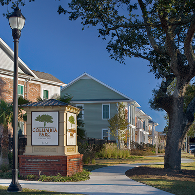 Columbia Parc Senior Living sign