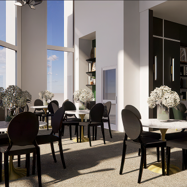 Morningside at Juban Lakes dining room