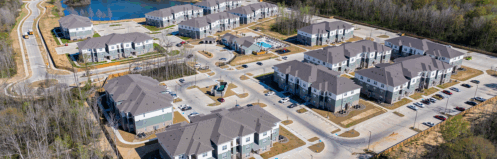 The Reserve at Joor Place drone view